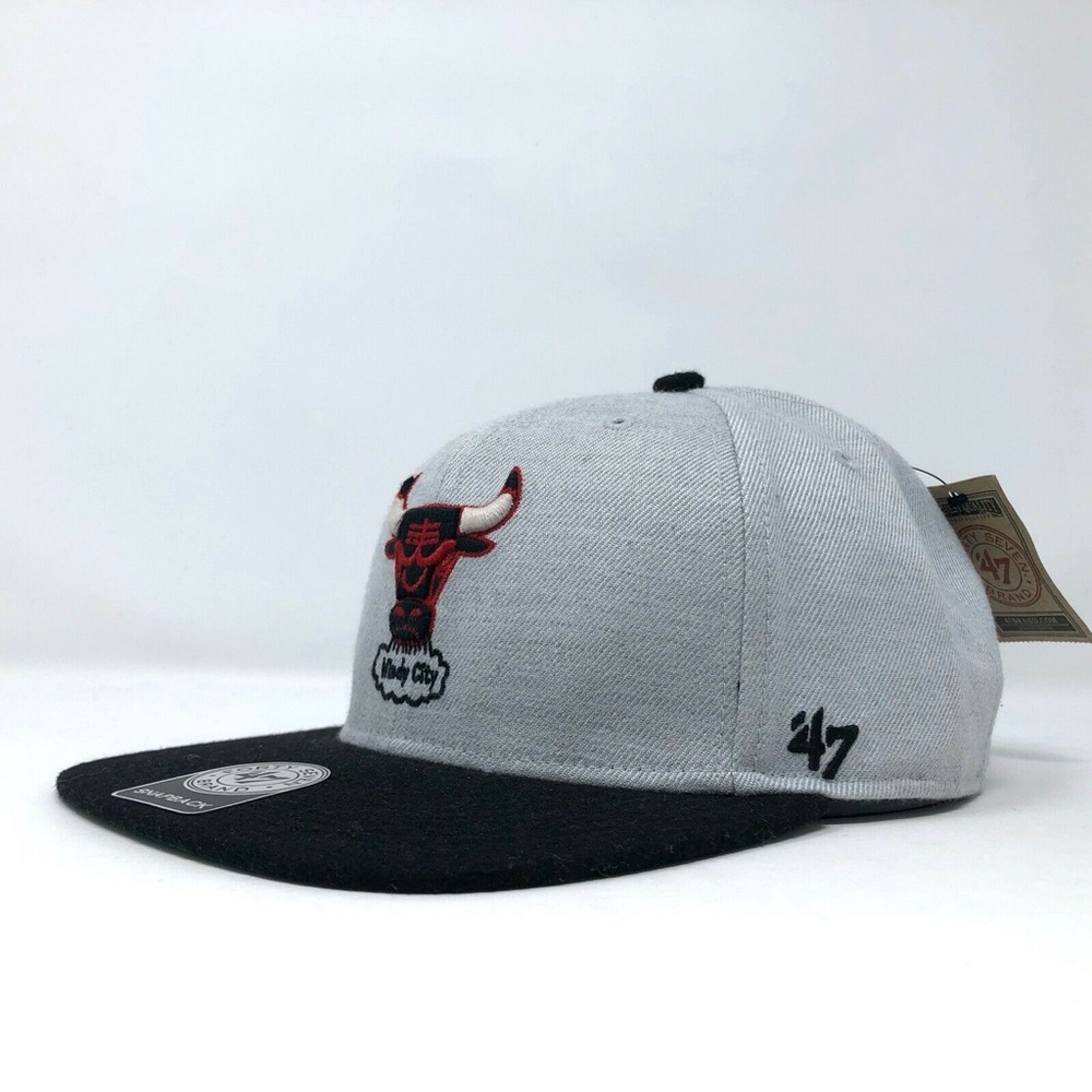 Chicago Bulls '47 Brand Snapback Hat Windy City - Picture 3 of 7